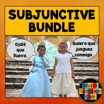 Spanish Subjunctive Lesson Plans, Activities