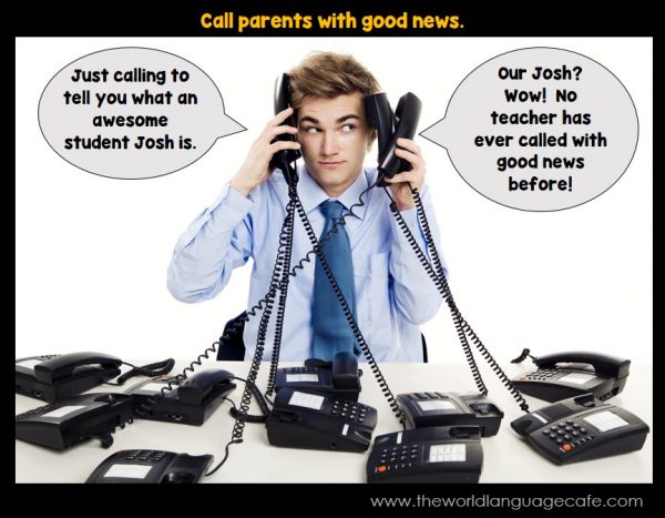 Call Parents of Your Students with Good News