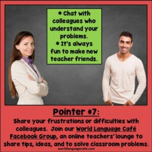 Support Group for Spanish, French, Italian, German Teachers, World Language Cafe Facebook Group