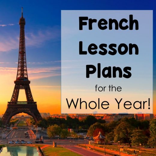 French Lesson Plans, Games, Activities to use all year long