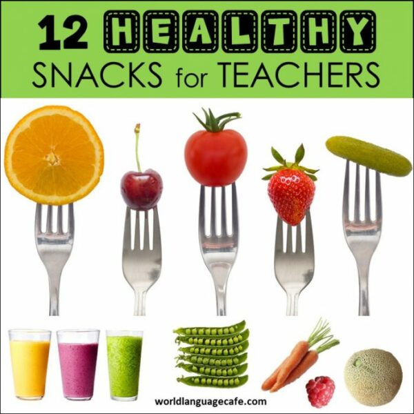 Healthy snacks that teachers can eat in a hurry at school