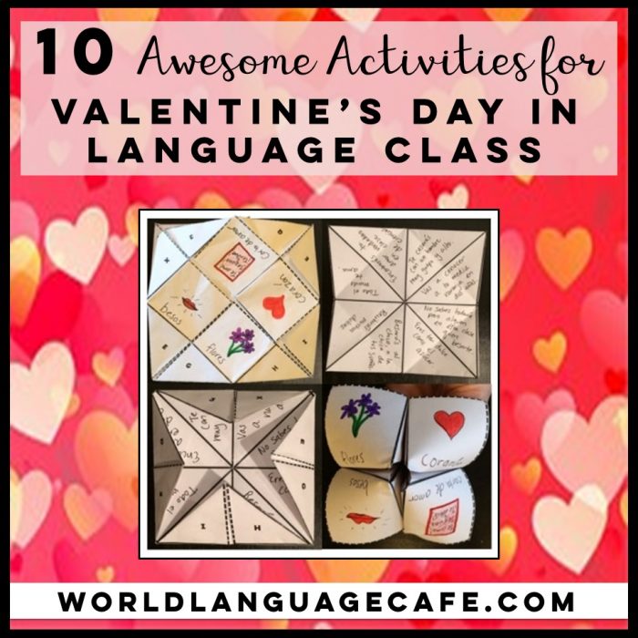 Spanish Lesson Plans for Valentine's Day, Día de los enamorados