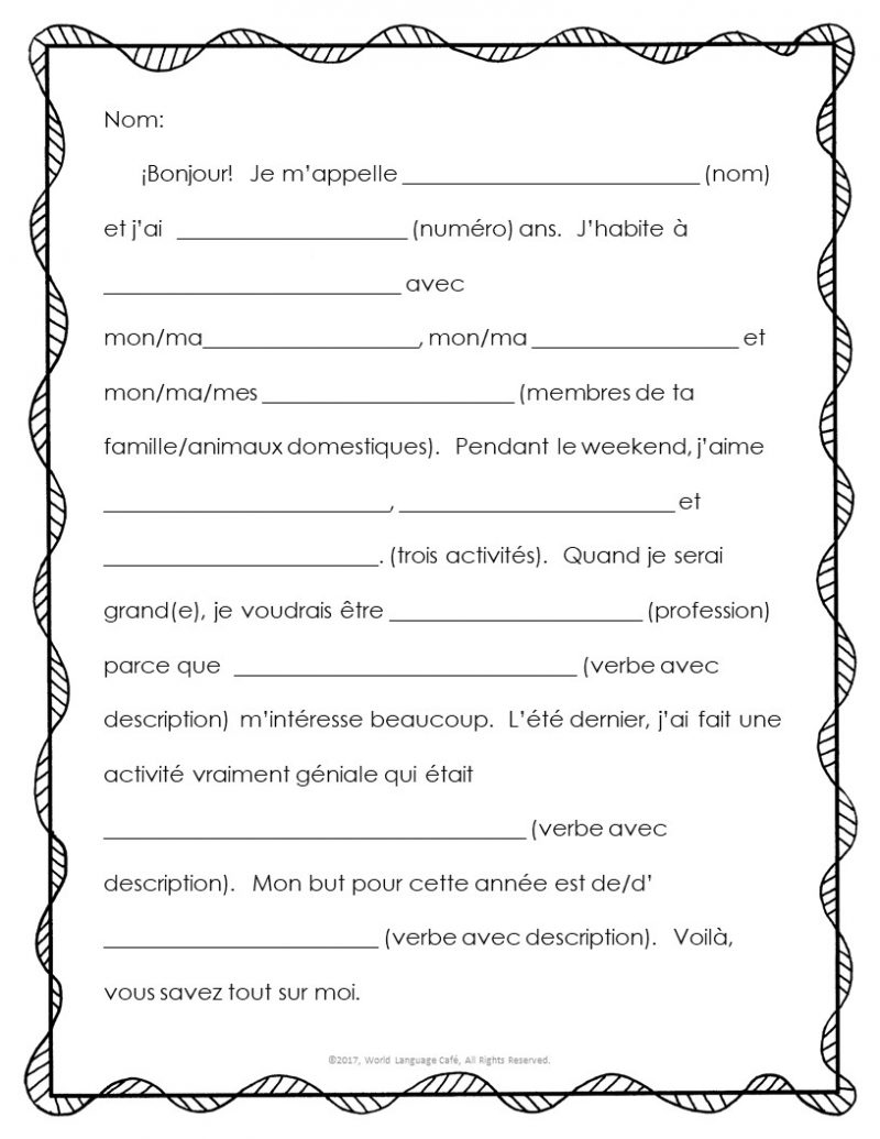 synonym for essay in french