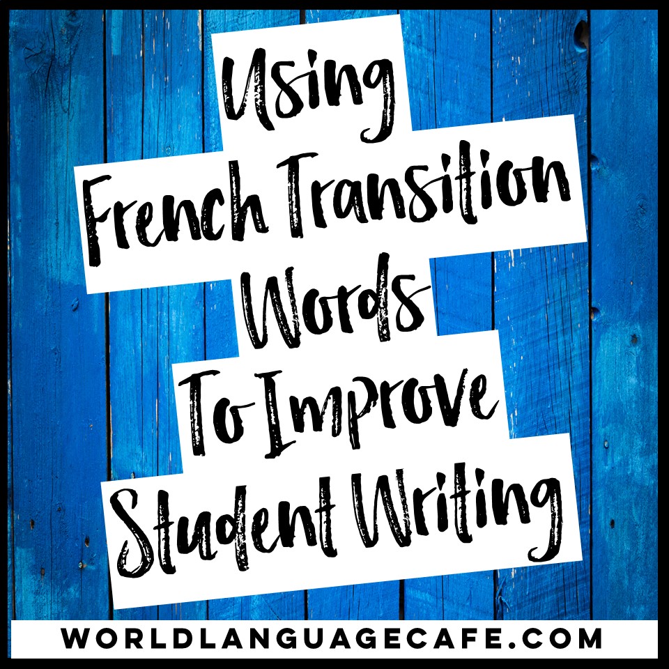 essay transition words in french