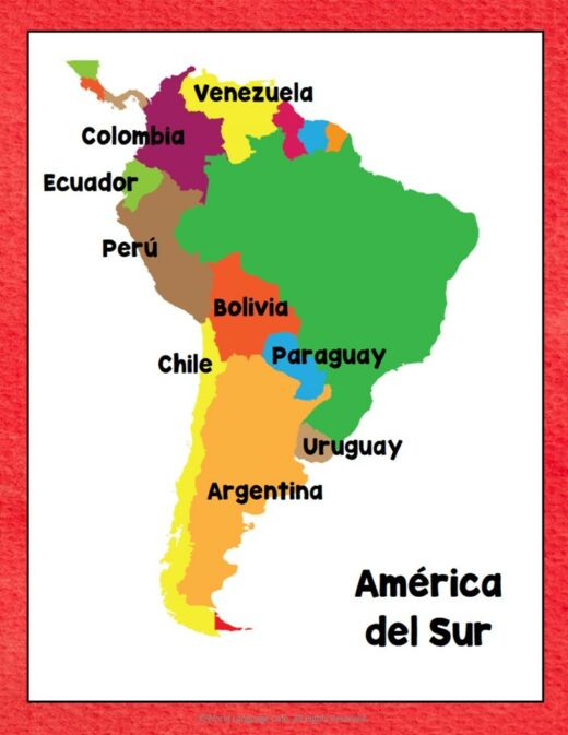 Spanish Speaking Countries, Capitals - World Language Cafe