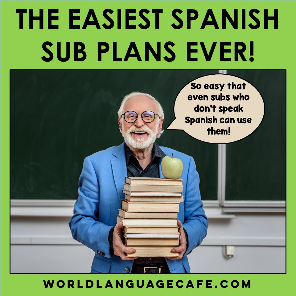 Easiest Spanish Sub Plans